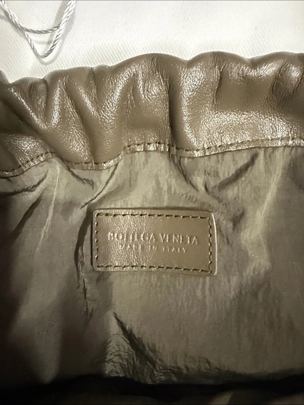 Bottega Veneta Medium Pouch in Cypress Green - Picture 11 of 16